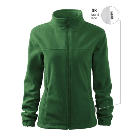 Jacket polár női üvegzöld 06 (brand label) L