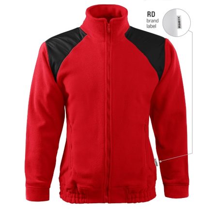 Jacket Hi-Q polár unisex piros 07 (brand label) M
