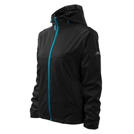 Cool softshell kabát női fekete S