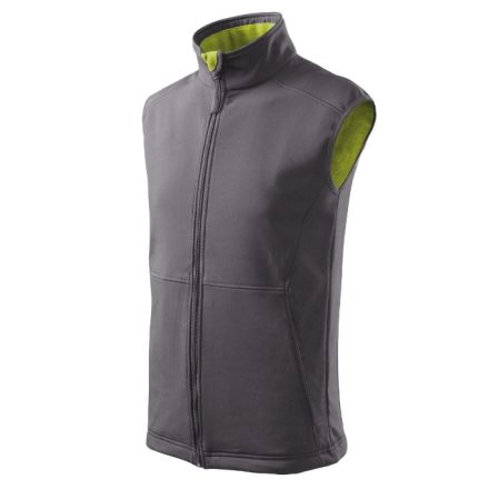 Vision softshell mellény férfi acélszürke XL