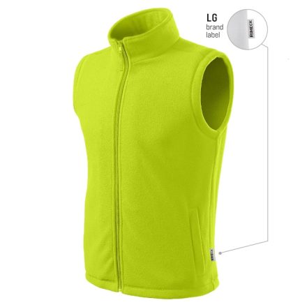 Next polár mellény unisex lime 62 (brand label) S