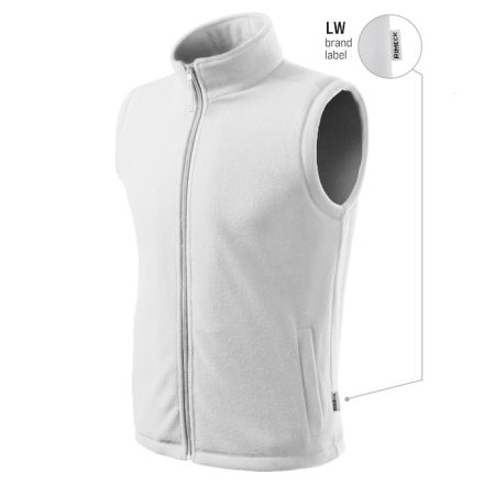 Next polár mellény unisex fehér 00 (brand label) XL
