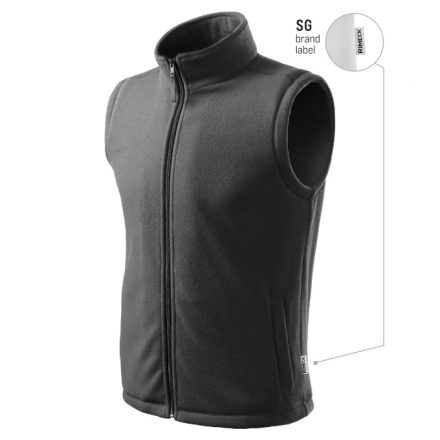 Next polár mellény unisex acélszürke 36 (brand label) XL
