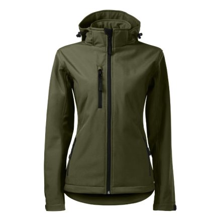 Performance softshell kabát női military M