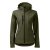 Performance softshell kabát női military M