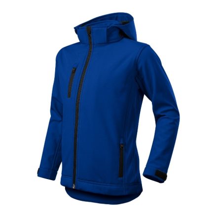 Performance softshell kabát gyerek királykék 158 cm/12 éves