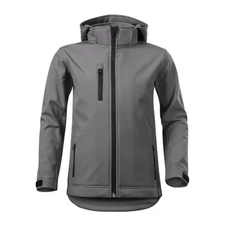 Performance softshell kabát gyerek - EMBLÉMÁZVA