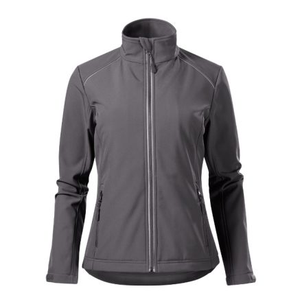 Valley softshell kabát női acélszürke XS