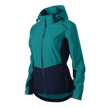 Rainbow jacket női smaragdzöld XL