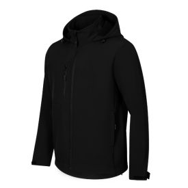 Trail softshell kabát férfi fekete L