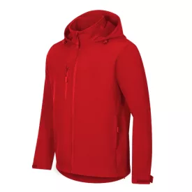Trail softshell kabát férfi piros M
