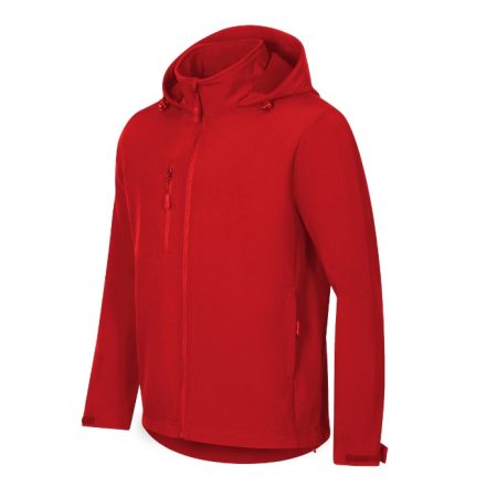 Trail softshell kabát férfi piros 3XL