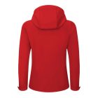 Trail softshell kabát női piros M