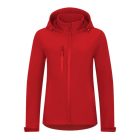 Trail softshell kabát női piros L