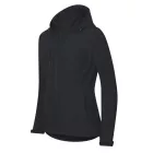 Trail softshell kabát női ébenszürke M