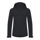 Trail softshell kabát női ébenszürke M