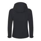 Trail softshell kabát női ébenszürke M