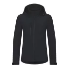 Trail softshell kabát női ébenszürke 3XL