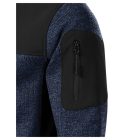 Casual softshell kabát férfi - EMBLÉMÁZVA