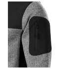 Casual softshell kabát férfi - EMBLÉMÁZVA