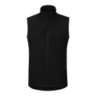Trail softshell mellény férfi fekete 4XL