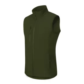 Trail softshell mellény férfi military S