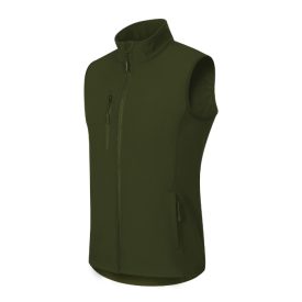 Trail softshell mellény férfi military 2XL
