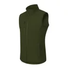 Trail softshell mellény férfi military 4XL