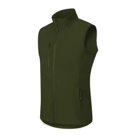 Trail softshell mellény férfi military 4XL