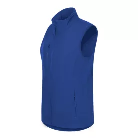 Trail softshell mellény női királykék L