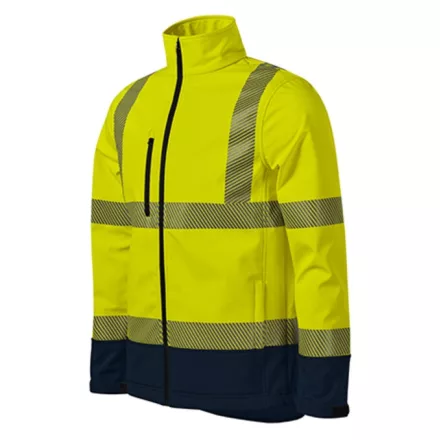 HV Drop softshell kabát unisex - EMBLÉMÁZVA