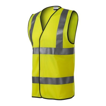 HV Bright biztonsági mellény unisex fluoreszkáló sárga M