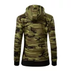 Logózott női felső Camo Zipper