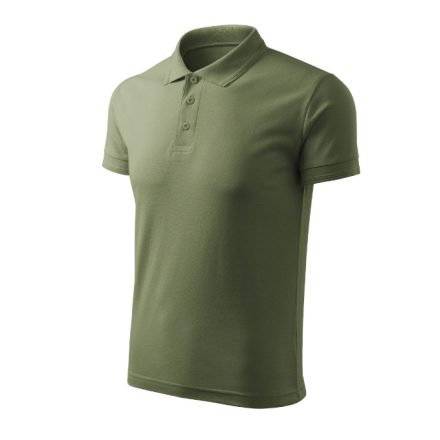 Pique Polo Free galléros póló férfi khaki XL