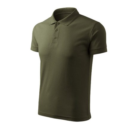 Pique Polo Free galléros póló férfi military M