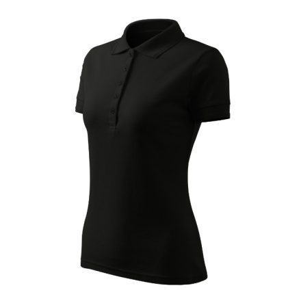 Pique Polo Free galléros póló női fekete 2XL