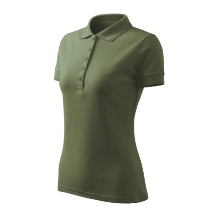 Pique Polo Free galléros póló női khaki XL