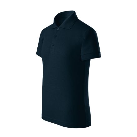 Pique Polo Free galléros póló gyerek tengerészkék 158 cm/12 éves