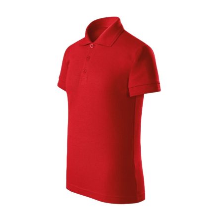 Pique Polo Free galléros póló gyerek piros 158 cm/12 éves