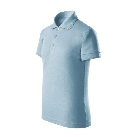 Pique Polo Free galléros póló gyerek égszínkék 158 cm/12 éves