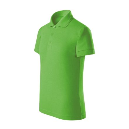 Pique Polo Free galléros póló gyerek almazöld 158 cm/12 éves