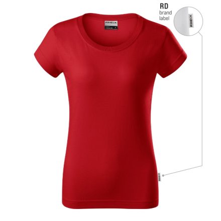 Resist póló női piros 07 (brand label) S