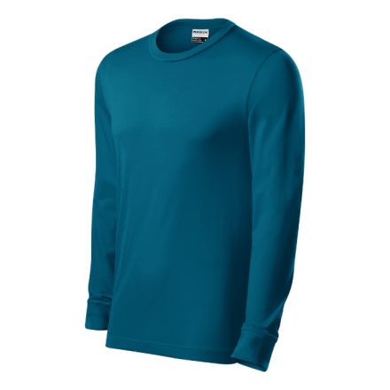 Resist LS póló unisex petrol kék L