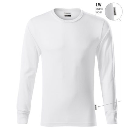 Resist LS póló unisex fehér 00 (brand label) XL