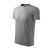 Base póló unisex sötétszürke melírozott 4XL