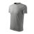 Base póló unisex sötétszürke melírozott 12 (brand label) L