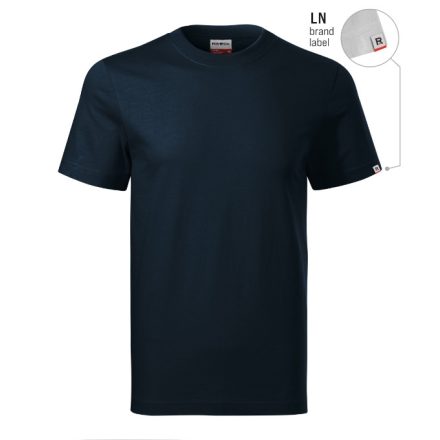 Recall póló unisex tengerészkék 02 (brand label) S