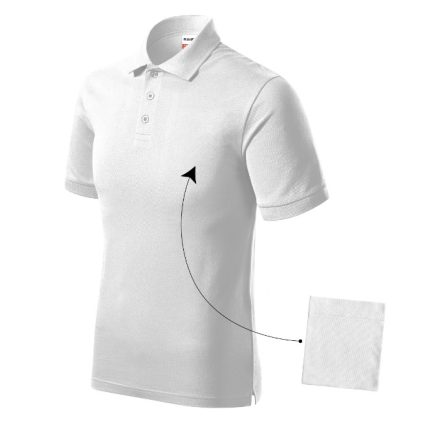 Resist Heavy Polo galléros póló férfi fehér 2XL