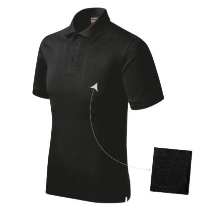 Resist Heavy Polo galléros póló férfi fekete 2XL
