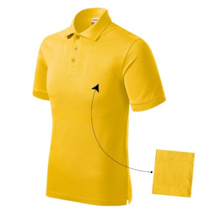 Resist Heavy Polo galléros póló férfi sárga 2XL
